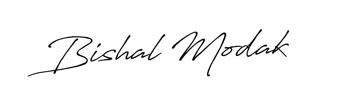 It looks lik you need a new signature style for name Bishal Modak. Design unique handwritten (Antro_Vectra_Bolder) signature with our free signature maker in just a few clicks. Bishal Modak signature style 7 images and pictures png