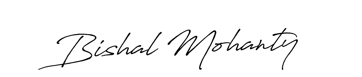 Use a signature maker to create a handwritten signature online. With this signature software, you can design (Antro_Vectra_Bolder) your own signature for name Bishal Mohanty. Bishal Mohanty signature style 7 images and pictures png