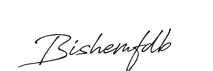 Design your own signature with our free online signature maker. With this signature software, you can create a handwritten (Antro_Vectra_Bolder) signature for name Bishemfdb. Bishemfdb signature style 7 images and pictures png