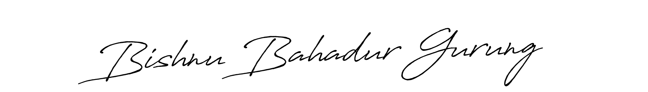 Make a beautiful signature design for name Bishnu Bahadur Gurung. Use this online signature maker to create a handwritten signature for free. Bishnu Bahadur Gurung signature style 7 images and pictures png