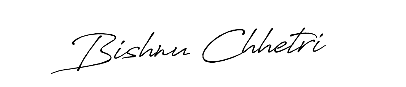 Antro_Vectra_Bolder is a professional signature style that is perfect for those who want to add a touch of class to their signature. It is also a great choice for those who want to make their signature more unique. Get Bishnu Chhetri name to fancy signature for free. Bishnu Chhetri signature style 7 images and pictures png