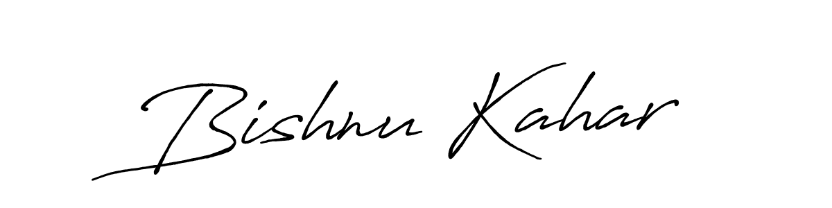 Make a short Bishnu Kahar signature style. Manage your documents anywhere anytime using Antro_Vectra_Bolder. Create and add eSignatures, submit forms, share and send files easily. Bishnu Kahar signature style 7 images and pictures png
