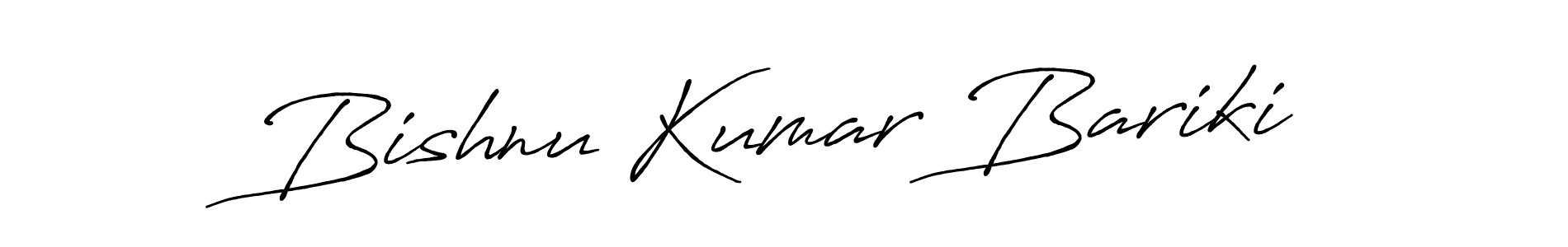 Use a signature maker to create a handwritten signature online. With this signature software, you can design (Antro_Vectra_Bolder) your own signature for name Bishnu Kumar Bariki. Bishnu Kumar Bariki signature style 7 images and pictures png