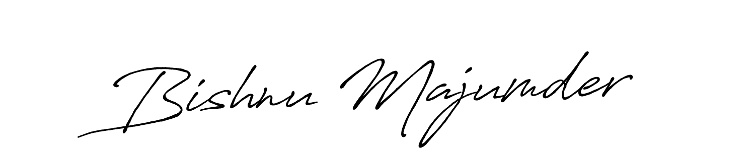 The best way (Antro_Vectra_Bolder) to make a short signature is to pick only two or three words in your name. The name Bishnu Majumder include a total of six letters. For converting this name. Bishnu Majumder signature style 7 images and pictures png