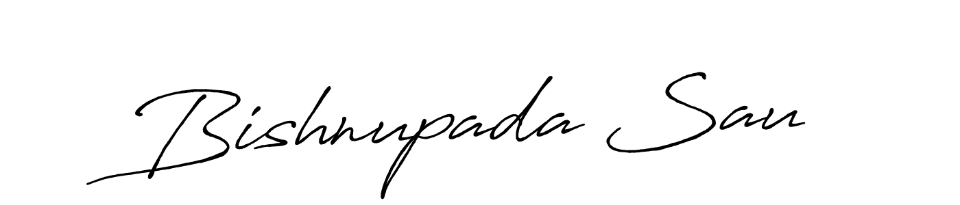 Similarly Antro_Vectra_Bolder is the best handwritten signature design. Signature creator online .You can use it as an online autograph creator for name Bishnupada Sau. Bishnupada Sau signature style 7 images and pictures png