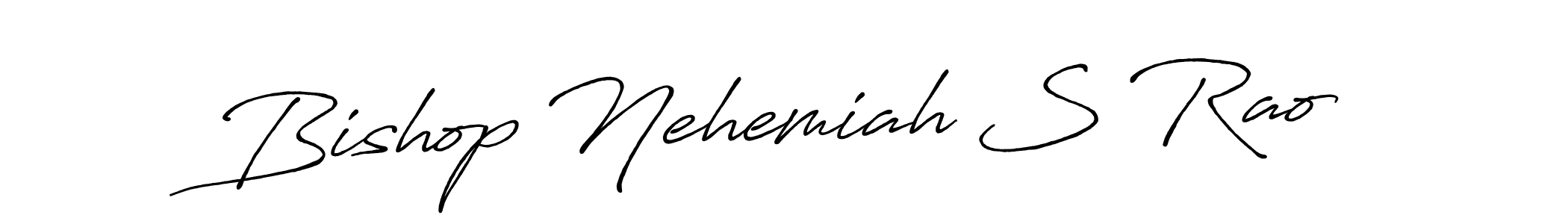 Here are the top 10 professional signature styles for the name Bishop Nehemiah S Rao. These are the best autograph styles you can use for your name. Bishop Nehemiah S Rao signature style 7 images and pictures png