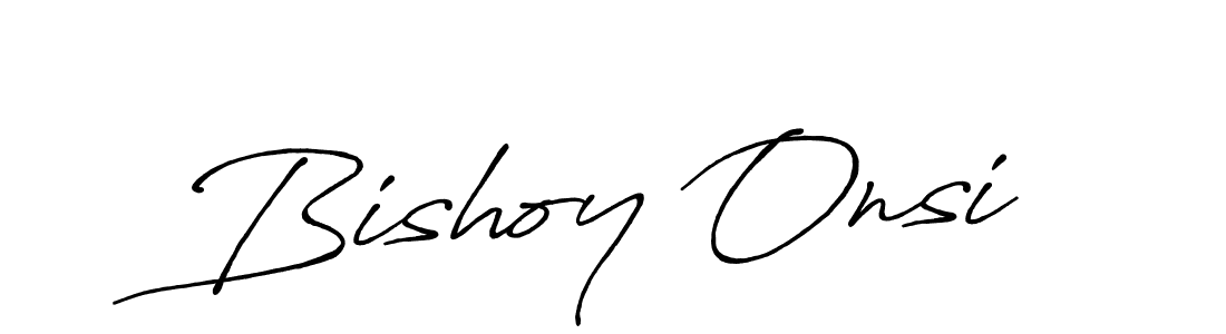 You should practise on your own different ways (Antro_Vectra_Bolder) to write your name (Bishoy Onsi) in signature. don't let someone else do it for you. Bishoy Onsi signature style 7 images and pictures png