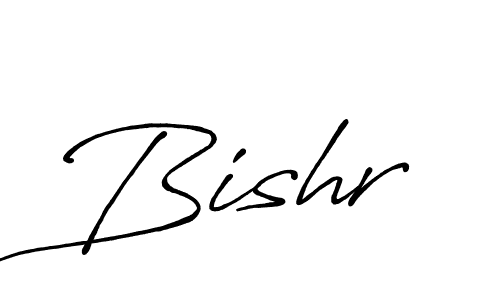 How to make Bishr signature? Antro_Vectra_Bolder is a professional autograph style. Create handwritten signature for Bishr name. Bishr signature style 7 images and pictures png
