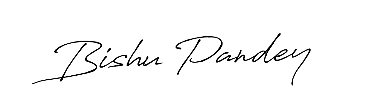Also You can easily find your signature by using the search form. We will create Bishu Pandey name handwritten signature images for you free of cost using Antro_Vectra_Bolder sign style. Bishu Pandey signature style 7 images and pictures png