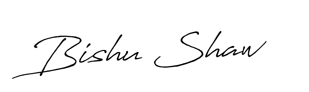 Antro_Vectra_Bolder is a professional signature style that is perfect for those who want to add a touch of class to their signature. It is also a great choice for those who want to make their signature more unique. Get Bishu Shaw name to fancy signature for free. Bishu Shaw signature style 7 images and pictures png