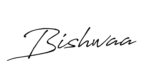 if you are searching for the best signature style for your name Bishwaa. so please give up your signature search. here we have designed multiple signature styles  using Antro_Vectra_Bolder. Bishwaa signature style 7 images and pictures png
