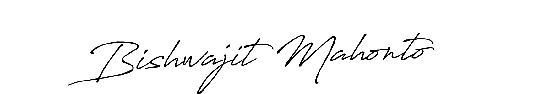 Use a signature maker to create a handwritten signature online. With this signature software, you can design (Antro_Vectra_Bolder) your own signature for name Bishwajit Mahonto. Bishwajit Mahonto signature style 7 images and pictures png