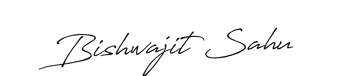 Also we have Bishwajit Sahu name is the best signature style. Create professional handwritten signature collection using Antro_Vectra_Bolder autograph style. Bishwajit Sahu signature style 7 images and pictures png