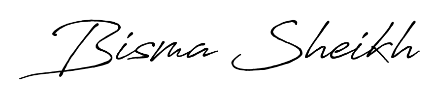 Create a beautiful signature design for name Bisma Sheikh. With this signature (Antro_Vectra_Bolder) fonts, you can make a handwritten signature for free. Bisma Sheikh signature style 7 images and pictures png