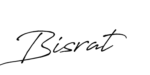 Use a signature maker to create a handwritten signature online. With this signature software, you can design (Antro_Vectra_Bolder) your own signature for name Bisrat. Bisrat signature style 7 images and pictures png