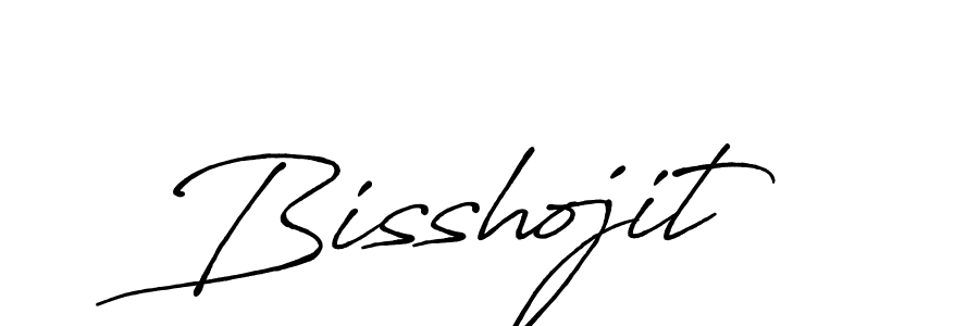 Make a beautiful signature design for name Bisshojit. With this signature (Antro_Vectra_Bolder) style, you can create a handwritten signature for free. Bisshojit signature style 7 images and pictures png