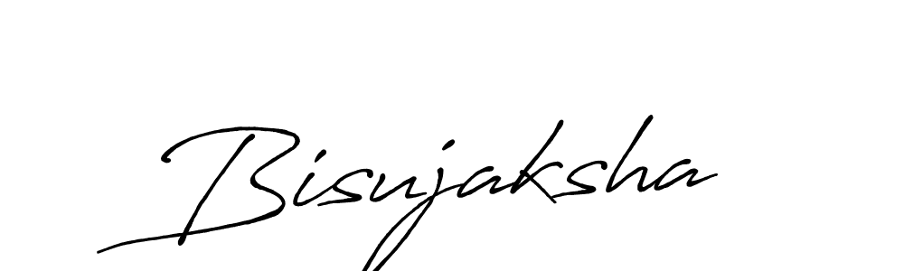 Make a beautiful signature design for name Bisujaksha. With this signature (Antro_Vectra_Bolder) style, you can create a handwritten signature for free. Bisujaksha signature style 7 images and pictures png