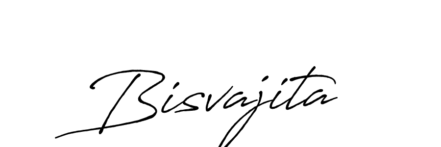 Design your own signature with our free online signature maker. With this signature software, you can create a handwritten (Antro_Vectra_Bolder) signature for name Bisvajita. Bisvajita signature style 7 images and pictures png