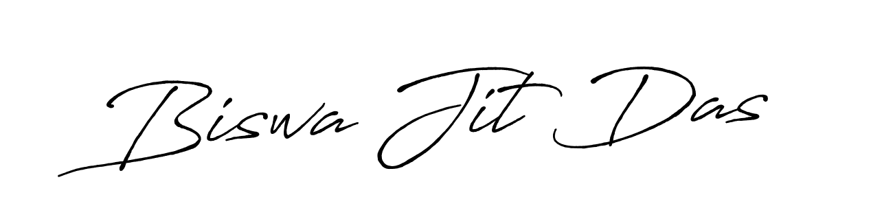 Antro_Vectra_Bolder is a professional signature style that is perfect for those who want to add a touch of class to their signature. It is also a great choice for those who want to make their signature more unique. Get Biswa Jit Das name to fancy signature for free. Biswa Jit Das signature style 7 images and pictures png