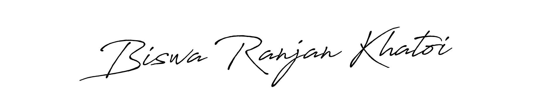 This is the best signature style for the Biswa Ranjan Khatoi name. Also you like these signature font (Antro_Vectra_Bolder). Mix name signature. Biswa Ranjan Khatoi signature style 7 images and pictures png