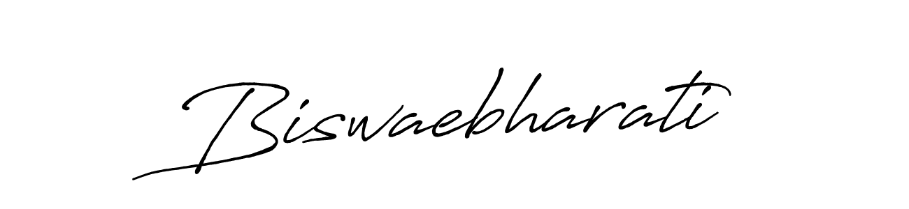 Design your own signature with our free online signature maker. With this signature software, you can create a handwritten (Antro_Vectra_Bolder) signature for name Biswaebharati. Biswaebharati signature style 7 images and pictures png