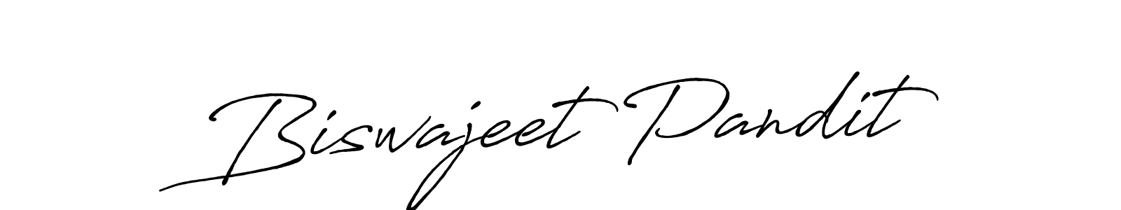 The best way (Antro_Vectra_Bolder) to make a short signature is to pick only two or three words in your name. The name Biswajeet Pandit include a total of six letters. For converting this name. Biswajeet Pandit signature style 7 images and pictures png