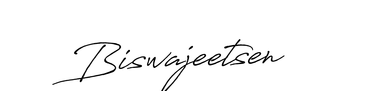 Design your own signature with our free online signature maker. With this signature software, you can create a handwritten (Antro_Vectra_Bolder) signature for name Biswajeetsen. Biswajeetsen signature style 7 images and pictures png