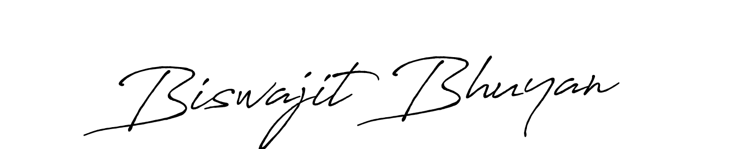 Create a beautiful signature design for name Biswajit Bhuyan. With this signature (Antro_Vectra_Bolder) fonts, you can make a handwritten signature for free. Biswajit Bhuyan signature style 7 images and pictures png