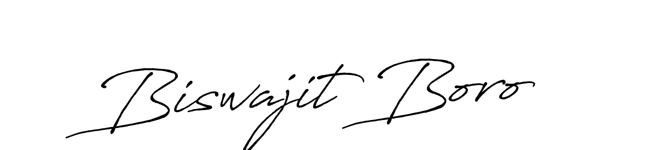 Also we have Biswajit Boro name is the best signature style. Create professional handwritten signature collection using Antro_Vectra_Bolder autograph style. Biswajit Boro signature style 7 images and pictures png