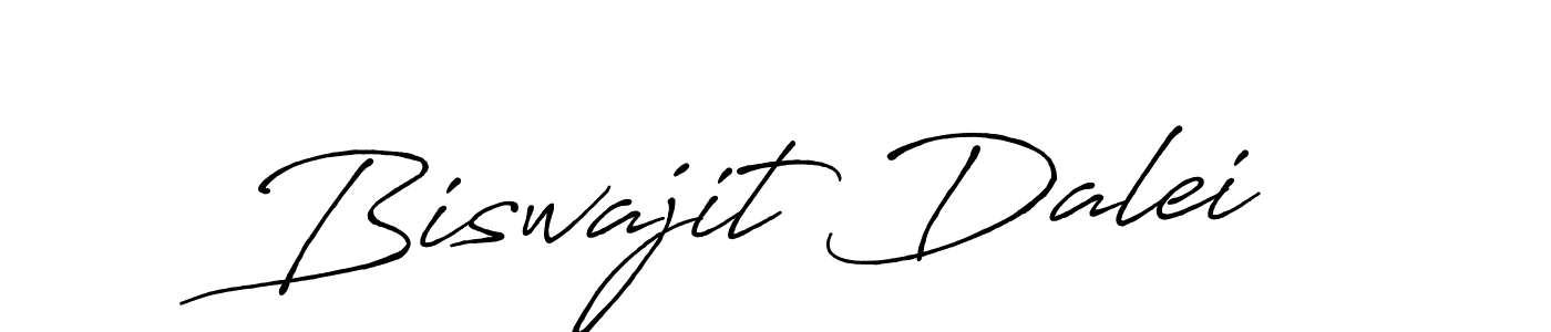 Create a beautiful signature design for name Biswajit Dalei. With this signature (Antro_Vectra_Bolder) fonts, you can make a handwritten signature for free. Biswajit Dalei signature style 7 images and pictures png