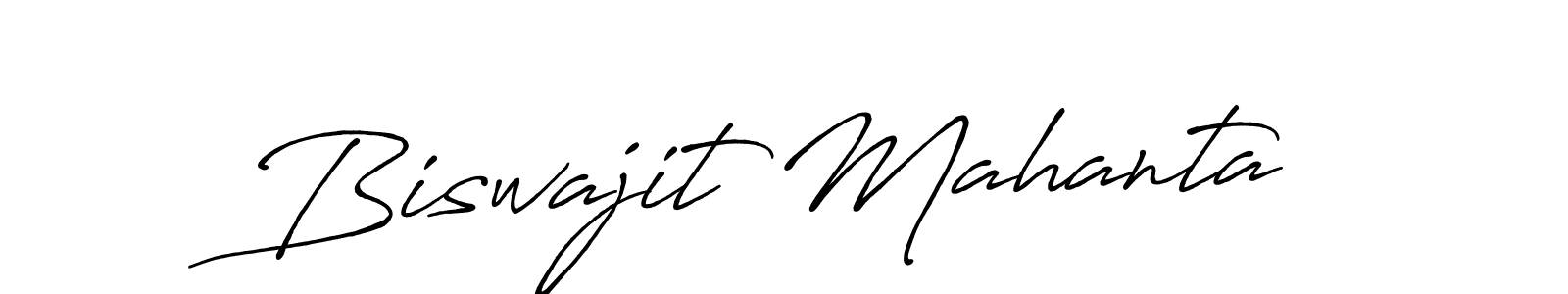How to make Biswajit Mahanta name signature. Use Antro_Vectra_Bolder style for creating short signs online. This is the latest handwritten sign. Biswajit Mahanta signature style 7 images and pictures png