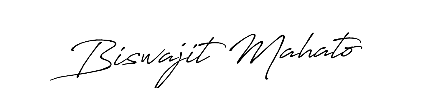 The best way (Antro_Vectra_Bolder) to make a short signature is to pick only two or three words in your name. The name Biswajit Mahato include a total of six letters. For converting this name. Biswajit Mahato signature style 7 images and pictures png