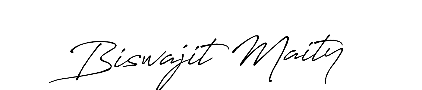 Biswajit Maity stylish signature style. Best Handwritten Sign (Antro_Vectra_Bolder) for my name. Handwritten Signature Collection Ideas for my name Biswajit Maity. Biswajit Maity signature style 7 images and pictures png