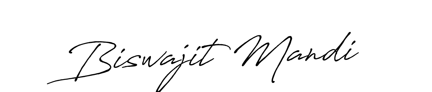 The best way (Antro_Vectra_Bolder) to make a short signature is to pick only two or three words in your name. The name Biswajit Mandi include a total of six letters. For converting this name. Biswajit Mandi signature style 7 images and pictures png