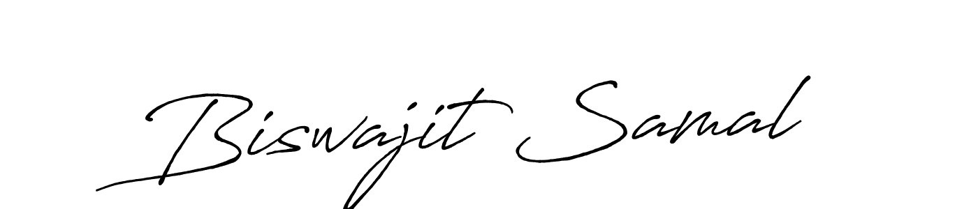 How to make Biswajit Samal signature? Antro_Vectra_Bolder is a professional autograph style. Create handwritten signature for Biswajit Samal name. Biswajit Samal signature style 7 images and pictures png