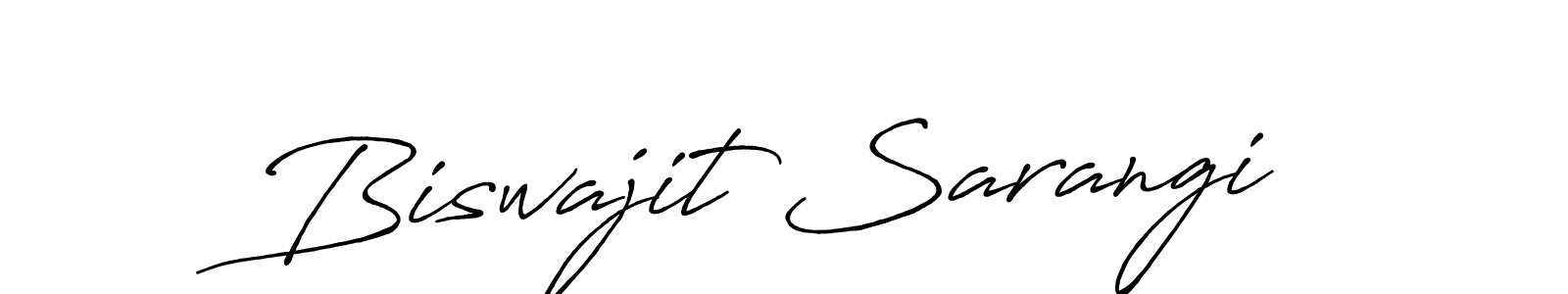 How to make Biswajit Sarangi signature? Antro_Vectra_Bolder is a professional autograph style. Create handwritten signature for Biswajit Sarangi name. Biswajit Sarangi signature style 7 images and pictures png