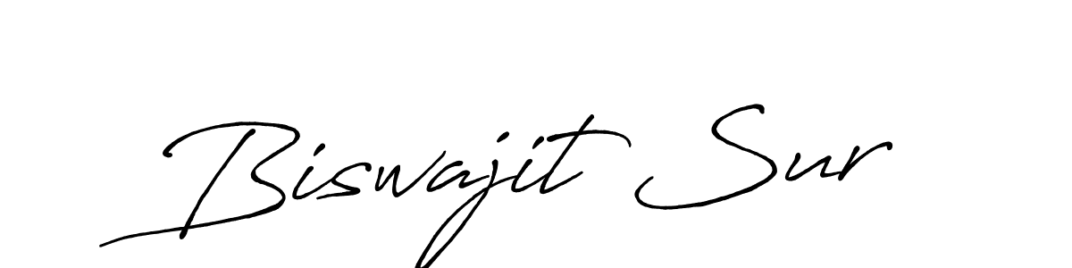 It looks lik you need a new signature style for name Biswajit Sur. Design unique handwritten (Antro_Vectra_Bolder) signature with our free signature maker in just a few clicks. Biswajit Sur signature style 7 images and pictures png