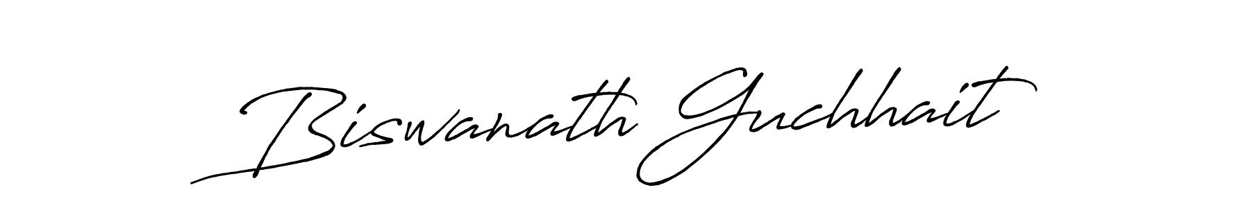 if you are searching for the best signature style for your name Biswanath Guchhait. so please give up your signature search. here we have designed multiple signature styles  using Antro_Vectra_Bolder. Biswanath Guchhait signature style 7 images and pictures png