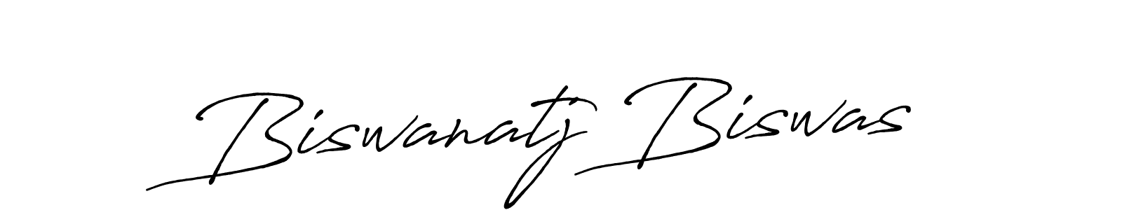 How to make Biswanatj Biswas signature? Antro_Vectra_Bolder is a professional autograph style. Create handwritten signature for Biswanatj Biswas name. Biswanatj Biswas signature style 7 images and pictures png