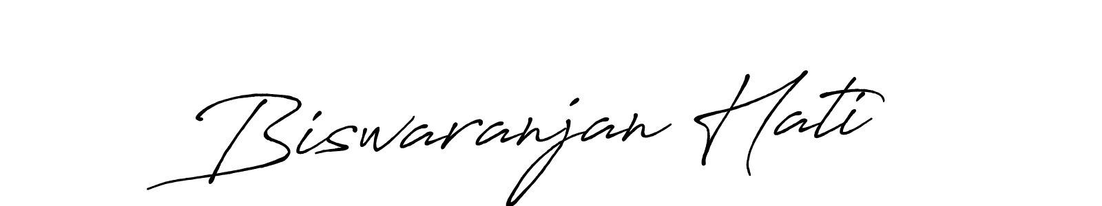 Use a signature maker to create a handwritten signature online. With this signature software, you can design (Antro_Vectra_Bolder) your own signature for name Biswaranjan Hati. Biswaranjan Hati signature style 7 images and pictures png