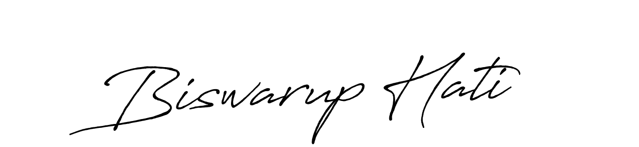 Also we have Biswarup Hati name is the best signature style. Create professional handwritten signature collection using Antro_Vectra_Bolder autograph style. Biswarup Hati signature style 7 images and pictures png