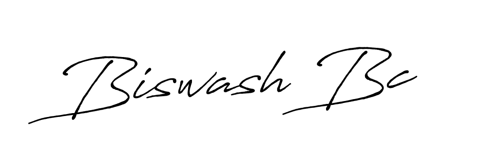 Best and Professional Signature Style for Biswash Bc. Antro_Vectra_Bolder Best Signature Style Collection. Biswash Bc signature style 7 images and pictures png