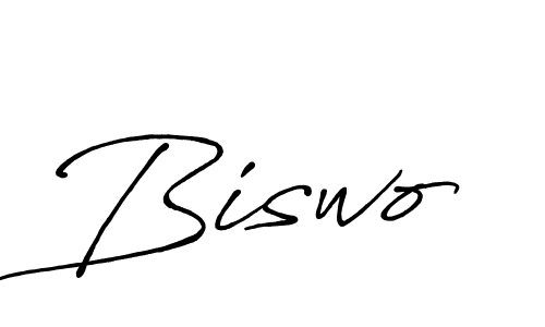 if you are searching for the best signature style for your name Biswo. so please give up your signature search. here we have designed multiple signature styles  using Antro_Vectra_Bolder. Biswo signature style 7 images and pictures png