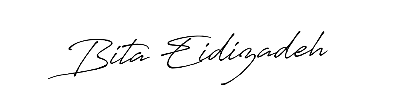 You should practise on your own different ways (Antro_Vectra_Bolder) to write your name (Bita Eidizadeh) in signature. don't let someone else do it for you. Bita Eidizadeh signature style 7 images and pictures png