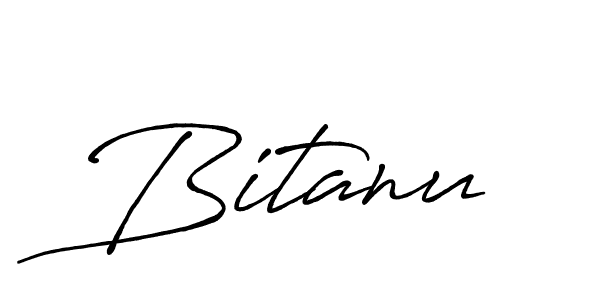 How to make Bitanu name signature. Use Antro_Vectra_Bolder style for creating short signs online. This is the latest handwritten sign. Bitanu signature style 7 images and pictures png