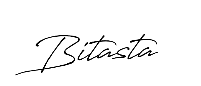 Create a beautiful signature design for name Bitasta. With this signature (Antro_Vectra_Bolder) fonts, you can make a handwritten signature for free. Bitasta signature style 7 images and pictures png