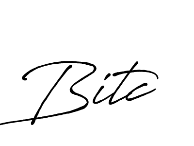 Bitc stylish signature style. Best Handwritten Sign (Antro_Vectra_Bolder) for my name. Handwritten Signature Collection Ideas for my name Bitc. Bitc signature style 7 images and pictures png