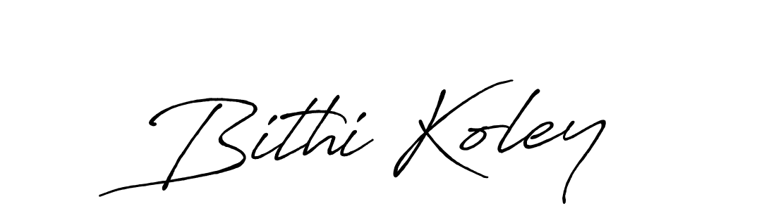 You should practise on your own different ways (Antro_Vectra_Bolder) to write your name (Bithi Koley) in signature. don't let someone else do it for you. Bithi Koley signature style 7 images and pictures png