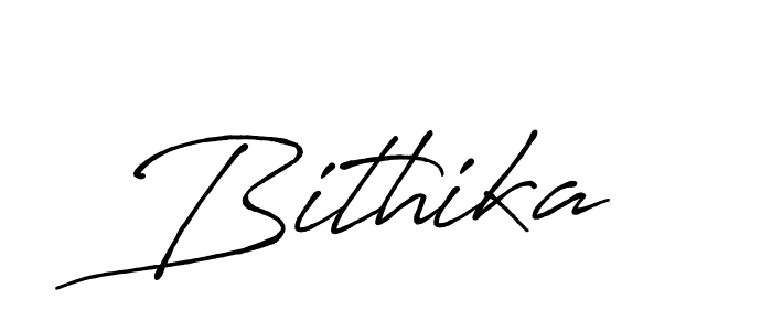 Create a beautiful signature design for name Bithika. With this signature (Antro_Vectra_Bolder) fonts, you can make a handwritten signature for free. Bithika signature style 7 images and pictures png