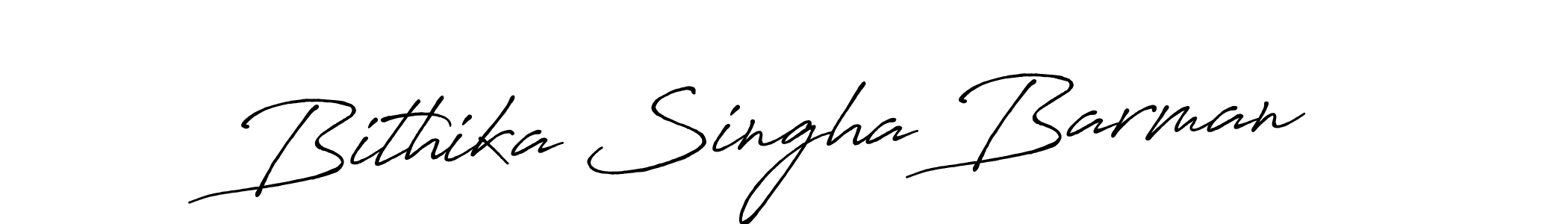 Make a short Bithika Singha Barman signature style. Manage your documents anywhere anytime using Antro_Vectra_Bolder. Create and add eSignatures, submit forms, share and send files easily. Bithika Singha Barman signature style 7 images and pictures png